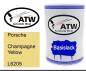 Preview: Porsche, Champagne Yellow, L6205: 500ml Lackdose, von ATW Autoteile West.